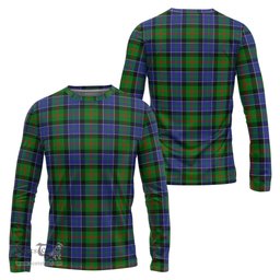 ScotsTee Shop Scottish Paterson Clan Tartan Long Sleeve T Shirt