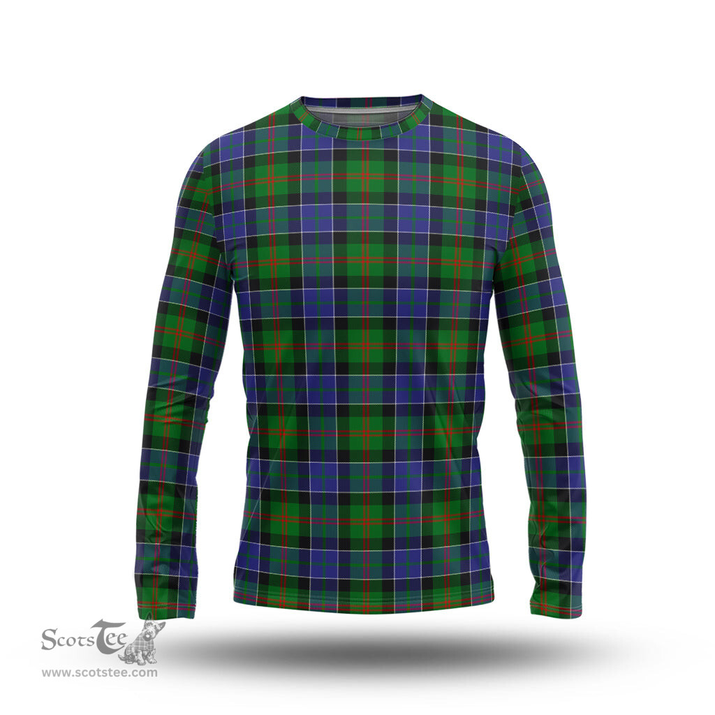 ScotsTee Shop Scottish Paterson Clan Tartan Long Sleeve T Shirt