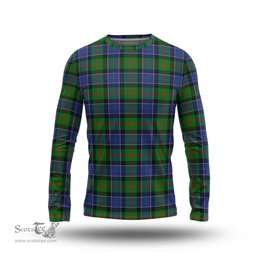 ScotsTee Shop Scottish Paterson Clan Tartan Long Sleeve T Shirt