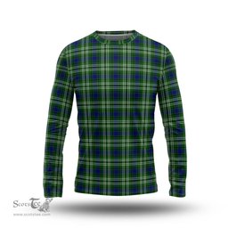 ScotsTee Shop Scottish Spottiswood Clan Tartan Long Sleeve T Shirt