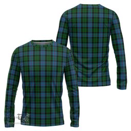 ScotsTee Shop Scottish Morrison Society Clan Tartan Long Sleeve T Shirt