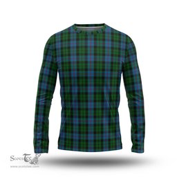 ScotsTee Shop Scottish Morrison Society Clan Tartan Long Sleeve T Shirt