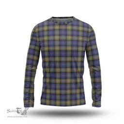 ScotsTee Shop Scottish Rennie Clan Tartan Long Sleeve T Shirt