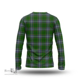 ScotsTee Shop Scottish Pringle Clan Crest Tartan Long Sleeve T Shirt