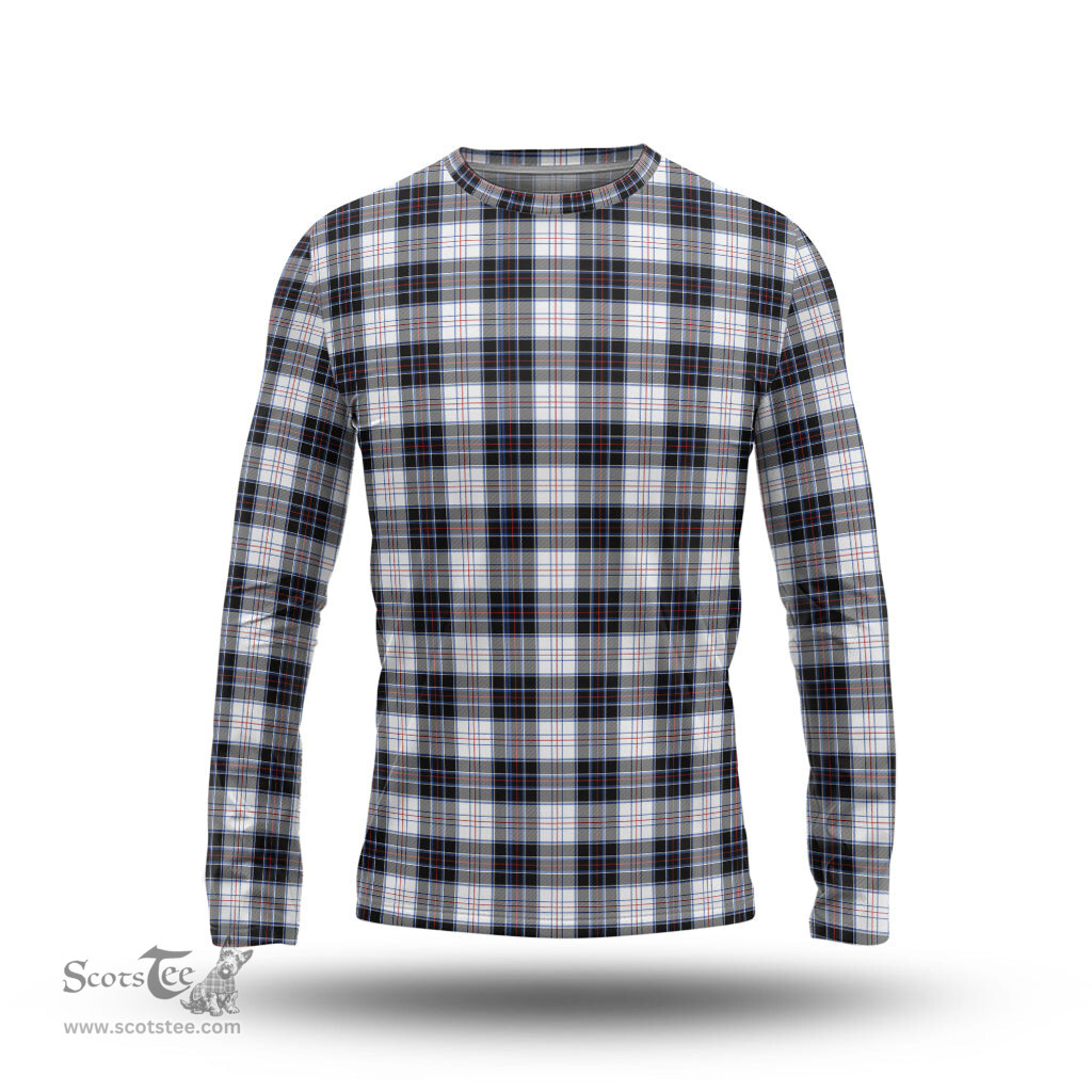 ScotsTee Shop Scottish MacRae Dress Modern Clan Tartan Long Sleeve T Shirt