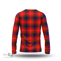 ScotsTee Shop Scottish Fraser Modern Clan Tartan Long Sleeve T Shirt