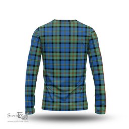 ScotsTee Shop Scottish MacLeod of Harris Ancient Clan Crest Tartan Long Sleeve T Shirt