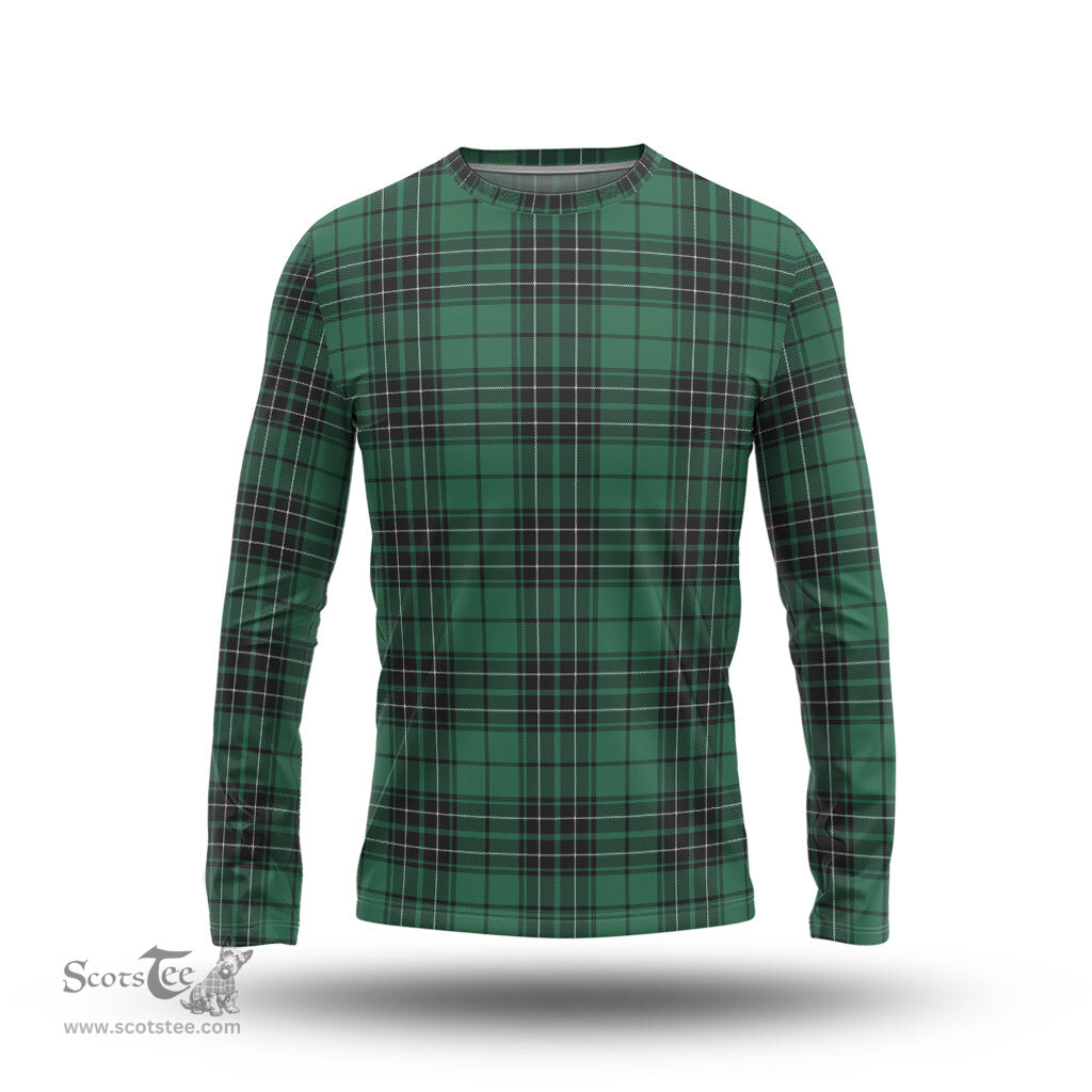 ScotsTee Shop Scottish MacLean Hunting Ancient Clan Tartan Long Sleeve T Shirt