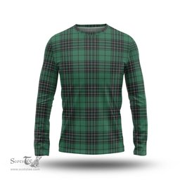 ScotsTee Shop Scottish MacLean Hunting Ancient Clan Tartan Long Sleeve T Shirt