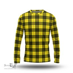 ScotsTee Shop Scottish MacLeod of Lewis Modern Clan Tartan Long Sleeve T Shirt