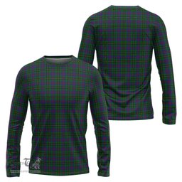 ScotsTee Shop Scottish Wood Clan Tartan Long Sleeve T Shirt