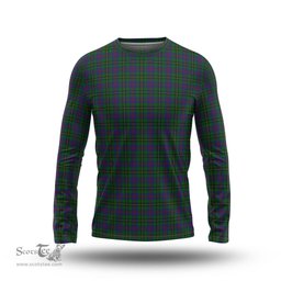 ScotsTee Shop Scottish Wood Clan Tartan Long Sleeve T Shirt