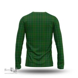 ScotsTee Shop Scottish Wexford County Ireland Clan Tartan Long Sleeve T Shirt