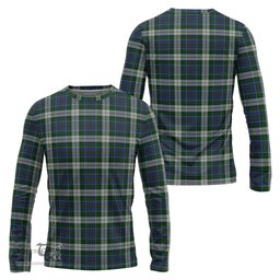 ScotsTee Shop Scottish MacInnes Dress Clan Tartan Long Sleeve T Shirt