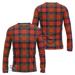 ScotsTee Shop Scottish Nicolson Ancient Clan Tartan Long Sleeve T Shirt