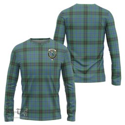 ScotsTee Shop Scottish MacInnes Ancient Clan Crest Tartan Long Sleeve T Shirt