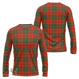 ScotsTee Shop Scottish MacAulay Ancient Clan Tartan Long Sleeve T Shirt