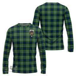 ScotsTee Shop Scottish Mow Clan Crest Tartan Long Sleeve T Shirt