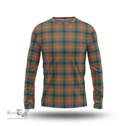 ScotsTee Shop Scottish Wilson Ancient Clan Tartan Long Sleeve T Shirt