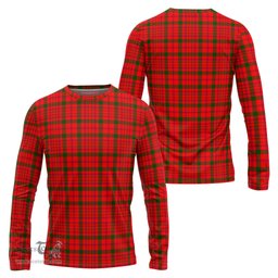 ScotsTee Shop Scottish MacDonell of Keppoch Modern Clan Tartan Long Sleeve T Shirt