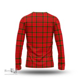 ScotsTee Shop Scottish MacDonell of Keppoch Modern Clan Tartan Long Sleeve T Shirt