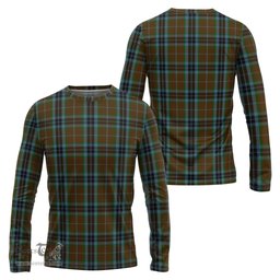 ScotsTee Shop Scottish MacTavish Hunting Clan Tartan Long Sleeve T Shirt