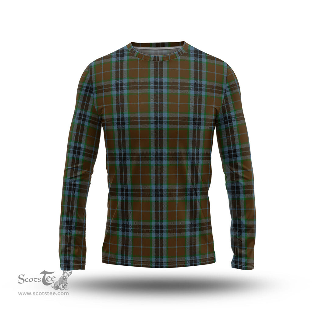 ScotsTee Shop Scottish MacTavish Hunting Clan Tartan Long Sleeve T Shirt