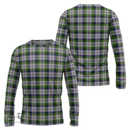 ScotsTee Shop Scottish MacNaughton Dress Clan Tartan Long Sleeve T Shirt