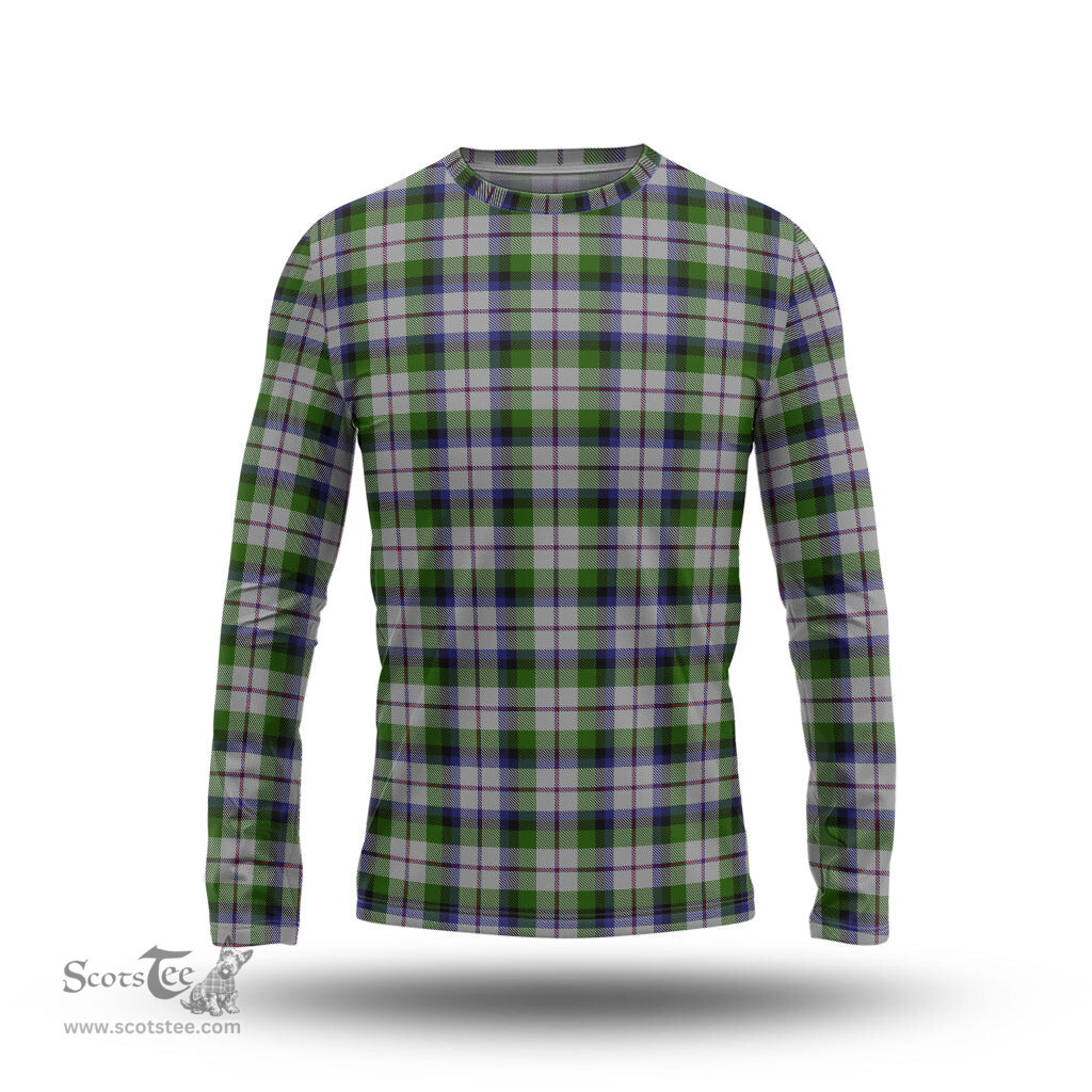 ScotsTee Shop Scottish MacNaughton Dress Clan Tartan Long Sleeve T Shirt