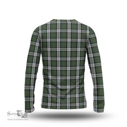 ScotsTee Shop Scottish MacLaren Dress Clan Crest Tartan Long Sleeve T Shirt