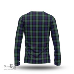 ScotsTee Shop Scottish MacKenzie Hunting Green Clan Tartan Long Sleeve T Shirt