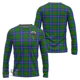 ScotsTee Shop Scottish Turnbull Hunting Clan Crest Tartan Long Sleeve T Shirt