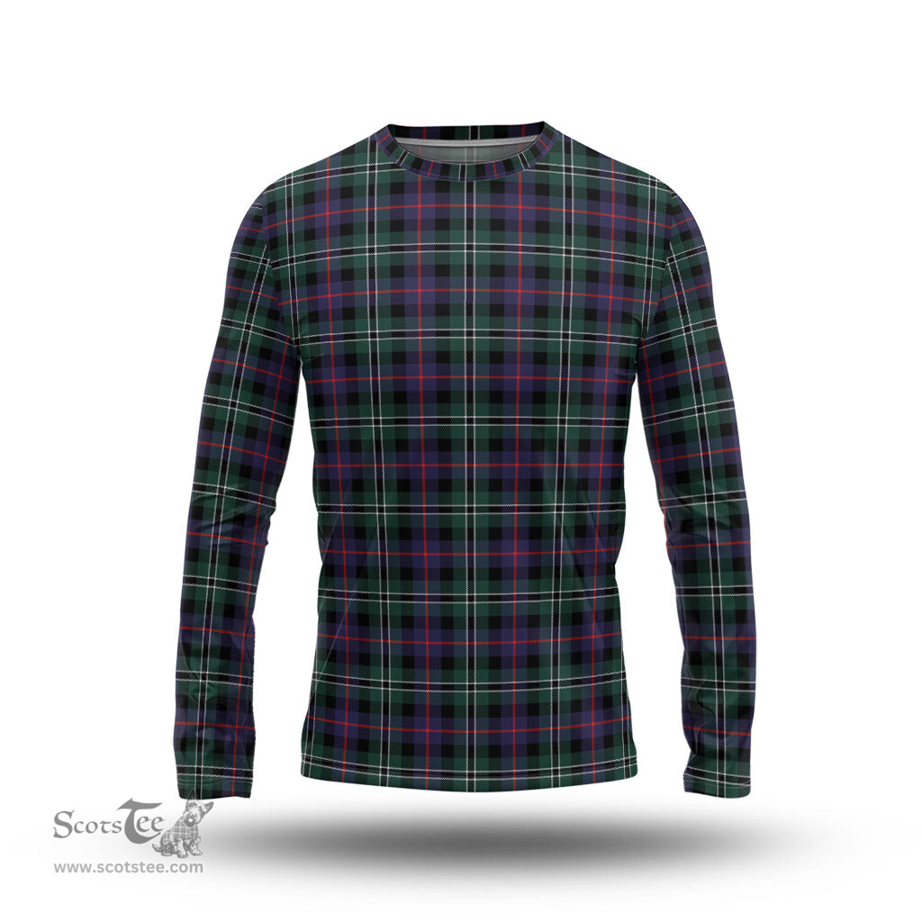 ScotsTee Shop Scottish Rose Hunting Modern Clan Tartan Long Sleeve T Shirt