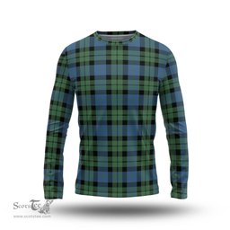 ScotsTee Shop Scottish MacKay Ancient Clan Tartan Long Sleeve T Shirt