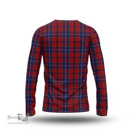 ScotsTee Shop Scottish Wishart Dress Clan Tartan Long Sleeve T Shirt