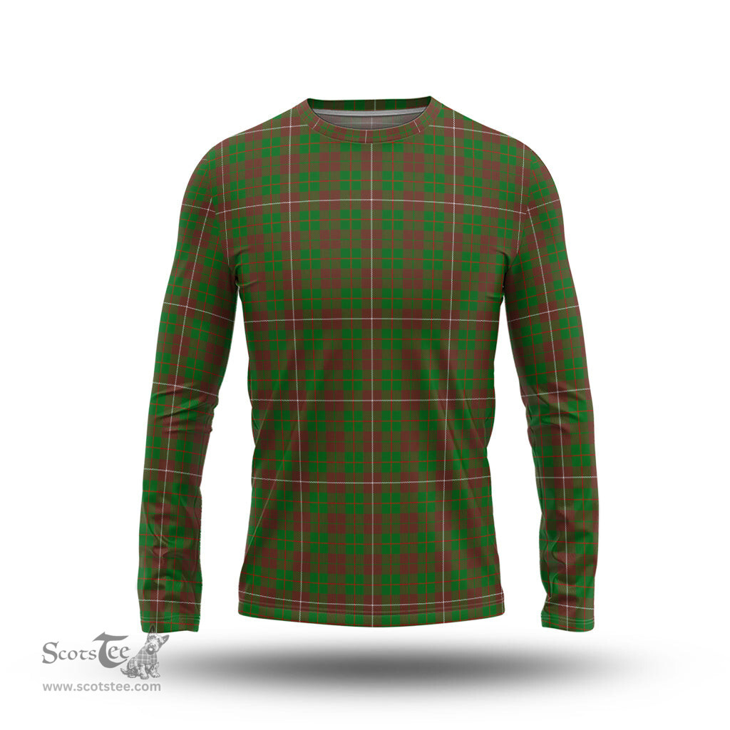 ScotsTee Shop Scottish MacKinnon Hunting Modern Clan Tartan Long Sleeve T Shirt