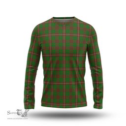 ScotsTee Shop Scottish MacKinnon Hunting Modern Clan Tartan Long Sleeve T Shirt