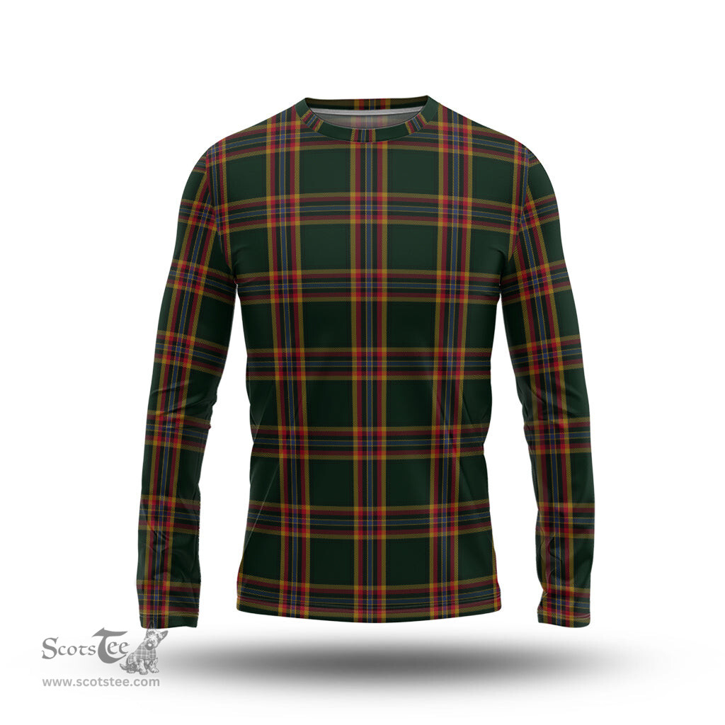 ScotsTee Shop Scottish Moran Family Ubique Clan Tartan Long Sleeve T Shirt