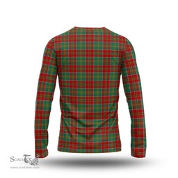 ScotsTee Shop Scottish MacDonald of Kingsburgh Clan Tartan Long Sleeve T Shirt