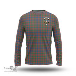 ScotsTee Shop Scottish MacIntyre Ancient Clan Crest Tartan Long Sleeve T Shirt
