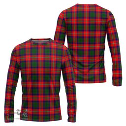 ScotsTee Shop Scottish Riddell Clan Tartan Long Sleeve T Shirt