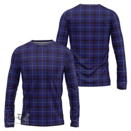 ScotsTee Shop Scottish McCallie Clan Tartan Long Sleeve T Shirt