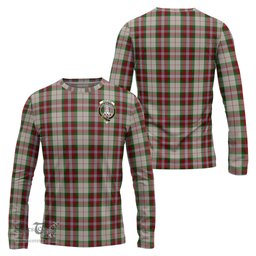 ScotsTee Shop Scottish MacLean Dress Clan Crest Tartan Long Sleeve T Shirt