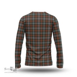 ScotsTee Shop Scottish Murray of Atholl Weathered Clan Tartan Long Sleeve T Shirt