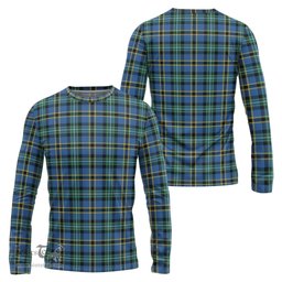 ScotsTee Shop Scottish Weir Ancient Clan Tartan Long Sleeve T Shirt