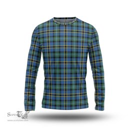 ScotsTee Shop Scottish Weir Ancient Clan Tartan Long Sleeve T Shirt