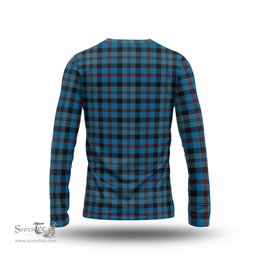 ScotsTee Shop Scottish MacCorquodale Clan Crest Tartan Long Sleeve T Shirt