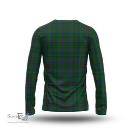 ScotsTee Shop Scottish Moncrieff of Atholl Clan Crest Tartan Long Sleeve T Shirt