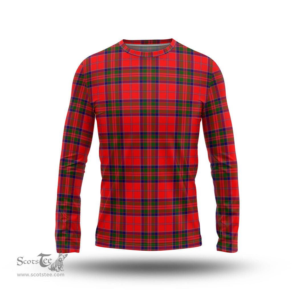 ScotsTee Shop Scottish MacGillivray Modern Clan Tartan Long Sleeve T Shirt