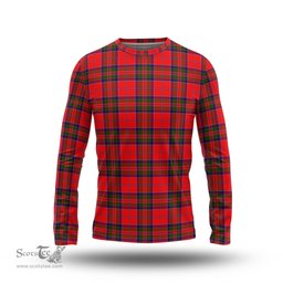 ScotsTee Shop Scottish MacGillivray Modern Clan Tartan Long Sleeve T Shirt